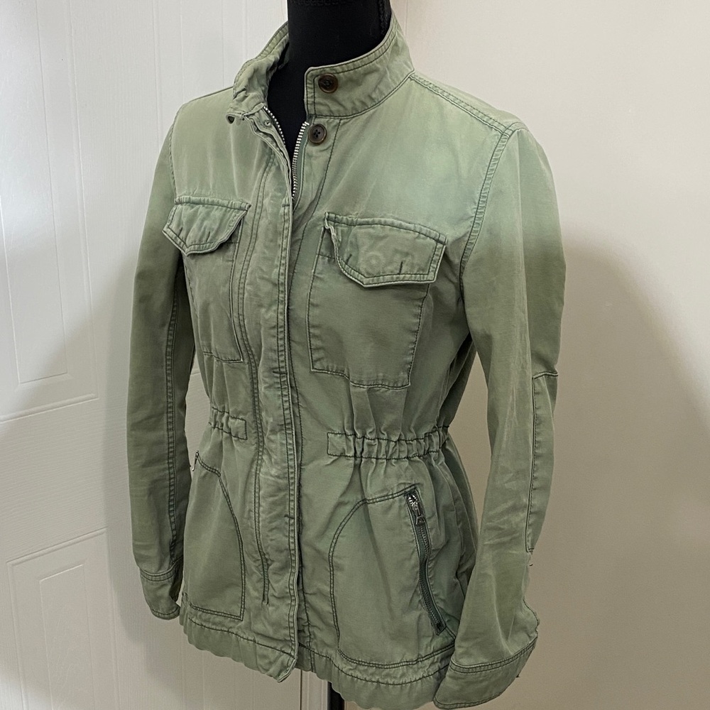 GAP Vintage Y2K Olive Utility Jacket for Women XS